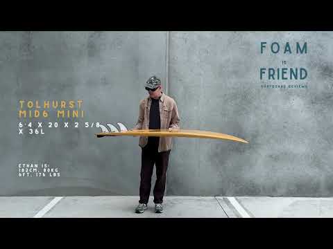Thunderbolt Surfboards Harley Ingleby x Tolhurst Mid6 Mini Review