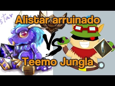 Bronce V | Teemo Jungla vs Alistar rey arruinado