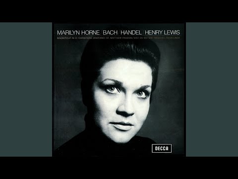 J.S. Bach: Magnificat in D Major, BWV 243: Aria: "Esurientes implevit bonis"