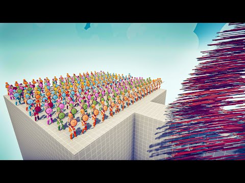 100x SKELETON WARRIOR COLOR PACK vs EVERY GOD - Totally Accurate Battle Simulator