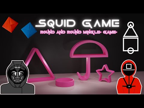Mingle Game Song| Squid Game Season 2 | Round and Round |Merry Go Round| Netflix | Kid Song
