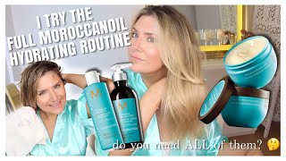 I TRY THE FULL MOROCCANOIL INTENSE HYDRATING ROUTINE ! WORTH IT??