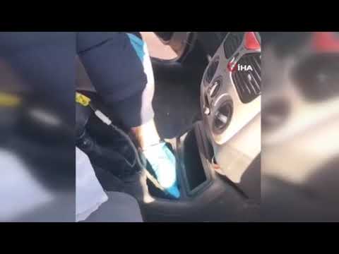 Uyuşturucu zulasına narkotik köpeği Ceku'dan başarılı operasyon