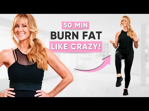 🔥50-Minute Fat Burning Workout Over 50 | No Equipment!