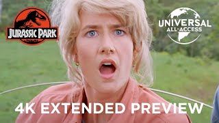 Video trailer för All Aboard To Jurassic Park Island Extended Preview in 4K Ultra HD