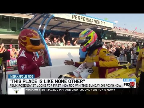 'This place is like none other': Felix Rosenqvist prepares for INDY 500