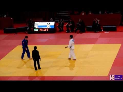 Judo 2013 Grand Slam Paris: Rekhviashvili (GEO) - van Tichelt (BEL) [-73kg] rep
