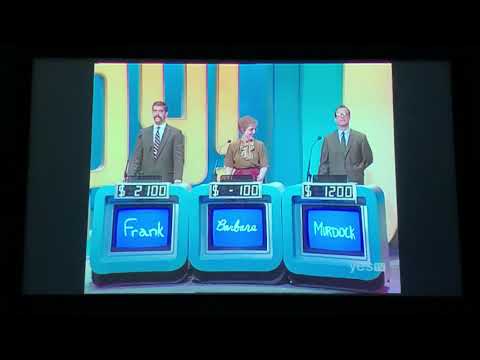 Jeopardy, Frank Spangenberg Day 5 - AUDIO Daily Double....why not just wager it all...? (1/15/90)