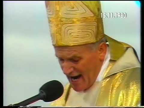 Tagesschau vom 15.11.1980 Deutschlandbesuch Papst Johannes Paul II