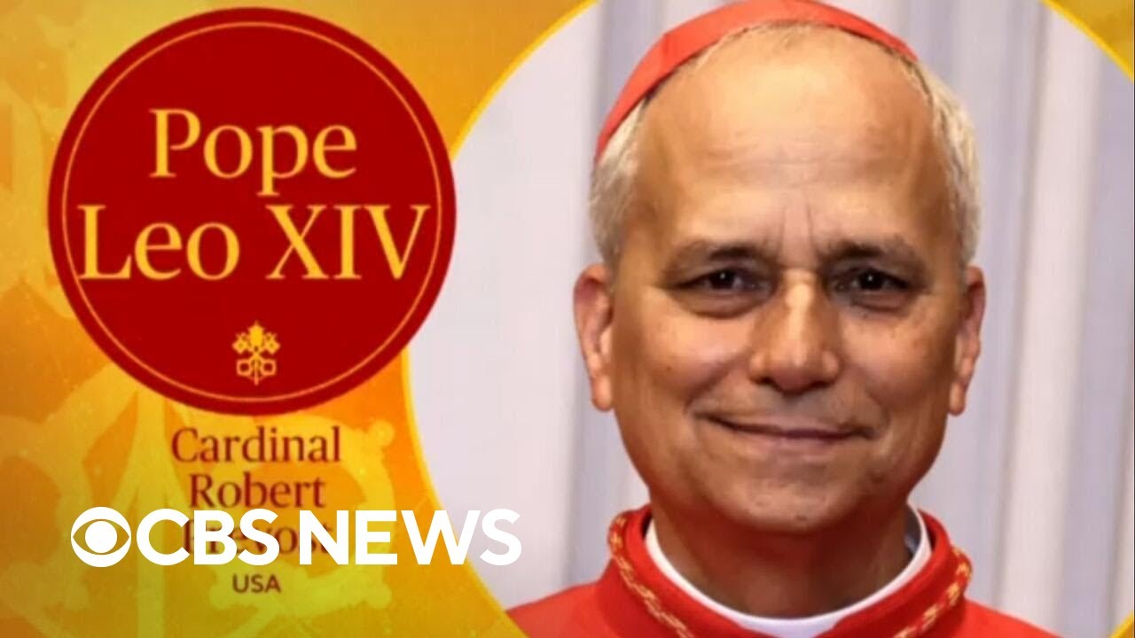 Watch: Cardinal Robert Prevost of U.S. announced as new pope, takes name Leo XIV