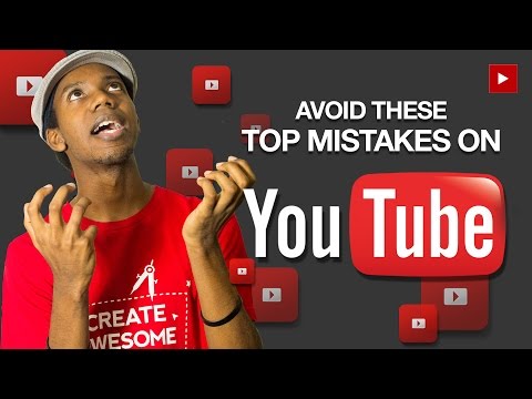 Top Mistakes New and Young YouTubers Make