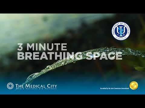 3 minute breathing space