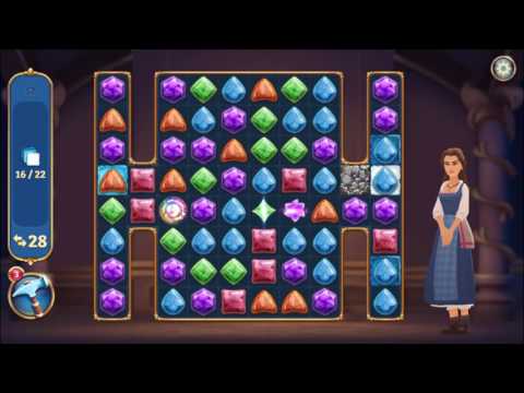 Beauty and the Beast Perfect Match Level 57 - NO BOOSTERS 👸👸👸