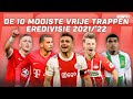DE ? MOOISTE VRIJE TRAPPEN IN DE EREDIVISIE! ? | Eredivisie 2021/'22 | Top 10 Vrije Trappen