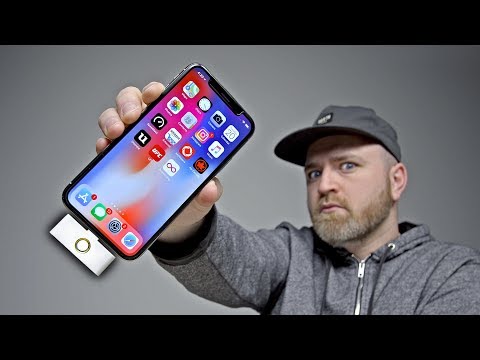 The iPhone X Home Button... Is This Real Life? Video