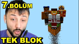 Ekiple TEK BLOK MİNECRAFT SkyBlock 7.Bölüm