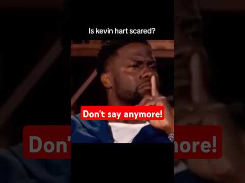Kevin Hart is hiding something. What doesn't he want us to know? 🤔