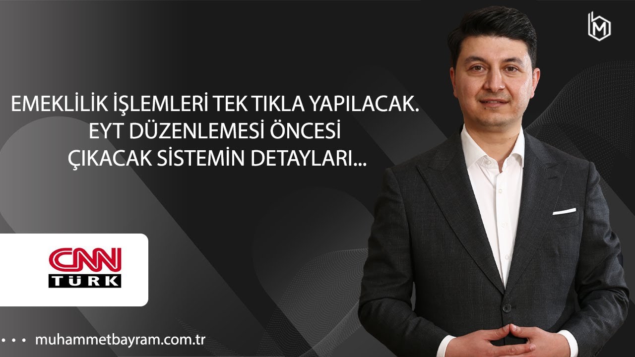 Emeklilik işlemleri tek tıkla  yapılacak. EYT düzenlemesi öncesi çıkacak sistemin detayları...