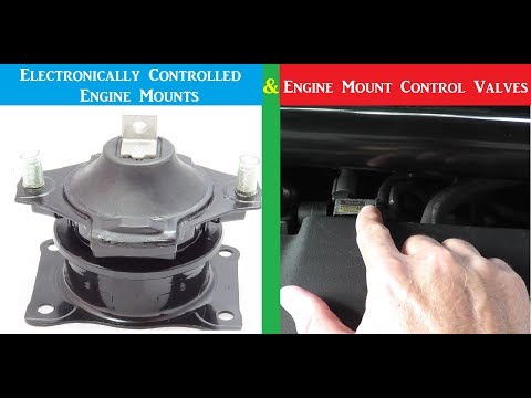 How To Test Electronically Controlled Engine Mounts | Acura Engine Mount Testing