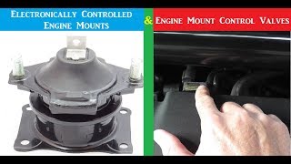 How To Test Electronically Controlled Engine Mounts | Acura Engine Mount Testing