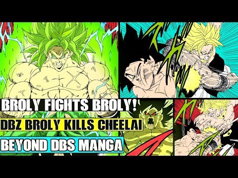 Beyond Dragon Ball Super: Broly Vs Broly! DBZ Broly Meets DBS Broly On Vampa! Broly Kills Cheelai