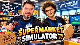 MARKET CİDDİ BÜYÜDÜ! 😱  | Supermarket Simulator co-op