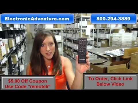 Original Sony RM-ANU066 iPOD Dock With Subwoofer Remote Control(A1717785A)(RMANU066)$5 Off