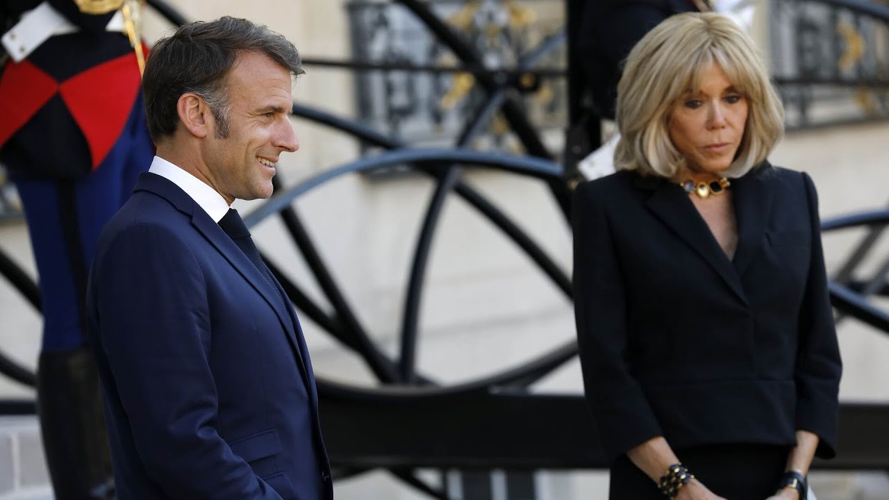 Emmanuel Macron’s marriage analysed in ‘different light’ due to shove incident