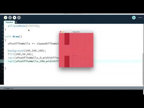 Flappy Bird Tutorial Using Processing Part 4