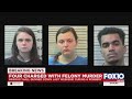 Four charged with felony murder after man was gunned down last weekend