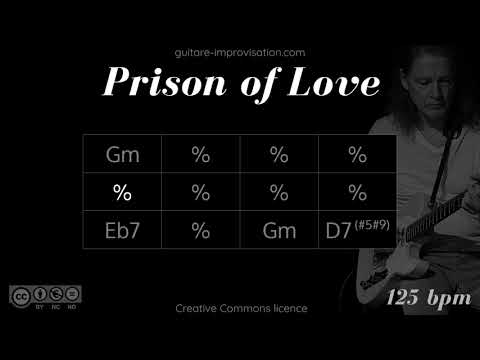 Gm Shuffle Blues : Backing Track (in the style of Robben Ford - Prison of Love)