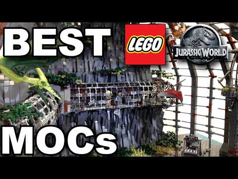 TOP 10 BEST Lego Jurassic World MOCs 🦖🏆
