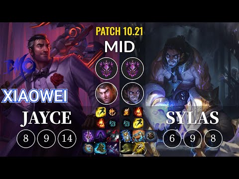 DMO Xiaowei Jayce vs Sylas Mid - KR Patch 10.21