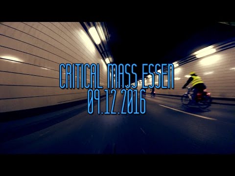 Critical Mass Essen, 09. Dezember 2016 [FULL HD]