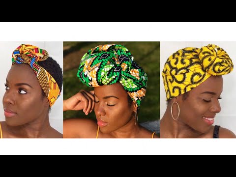 5 EASY Turban & Headwrap Styles | Nia Hope