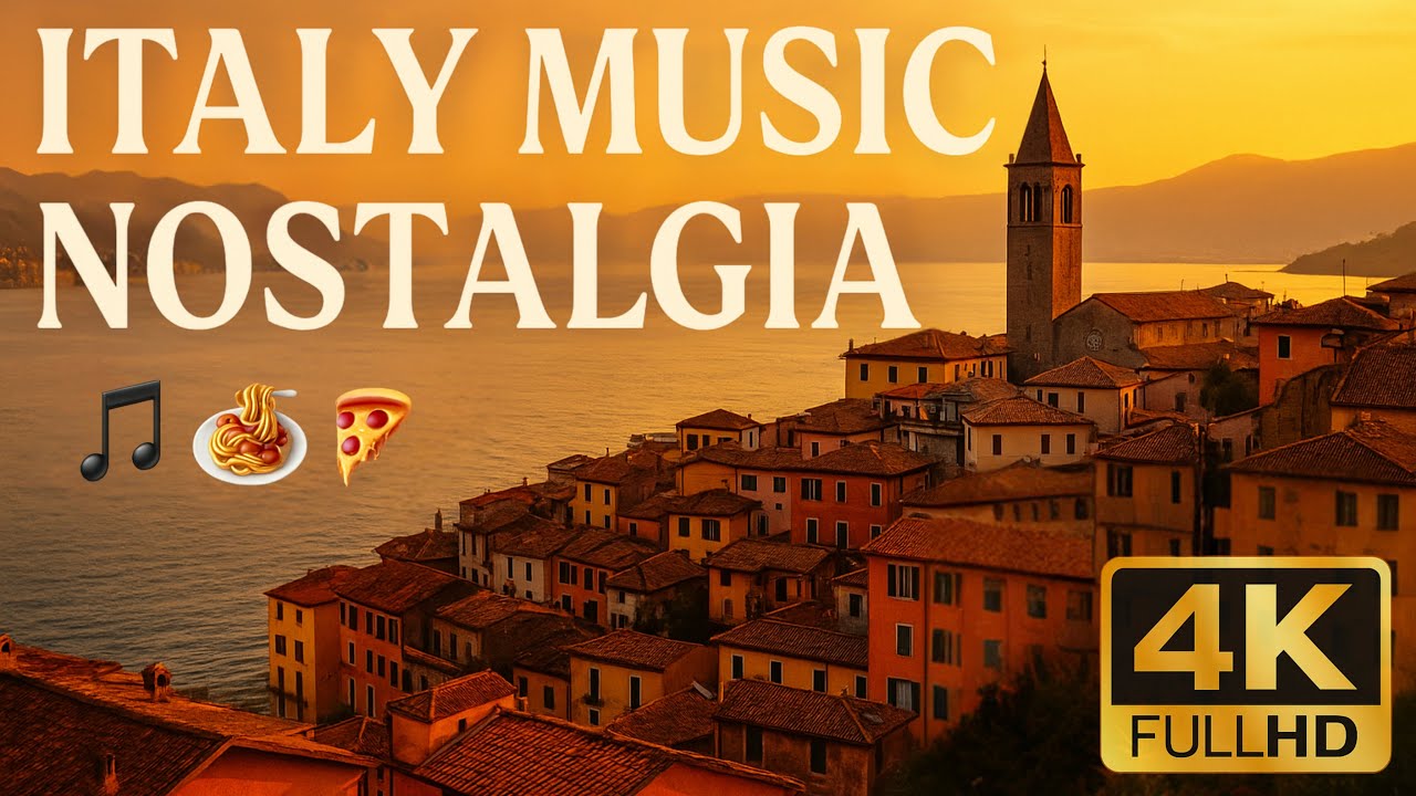 🎶 Italian & Mediterranean Music 🎶 | Scenic Chill with Ocean Views & Italian Charm
