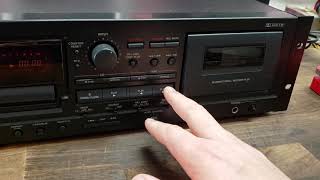 Video thumbnail for Tascam cd-a500 by John West