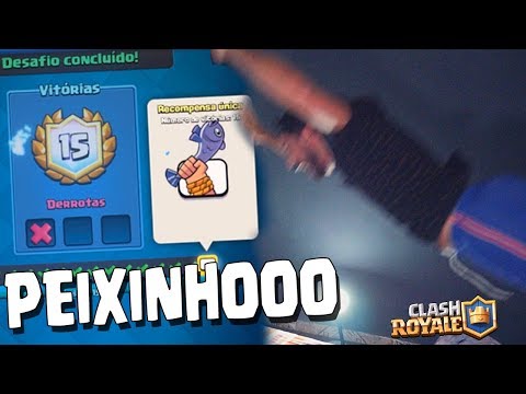 PEIXINHO NO DESAFIO DO CLASH ROYALE