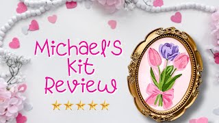 DIY paint by numbers from Michaels - better than expected