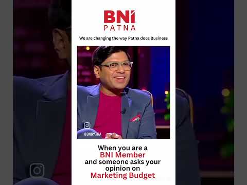 Minimise Marketing Budget & maximize your business revenue.#BNI #marketing #BNIPatna #thegirls