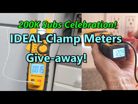 IDEAL 61-757 RMS + Temperature Clamp  Meters Giveaway