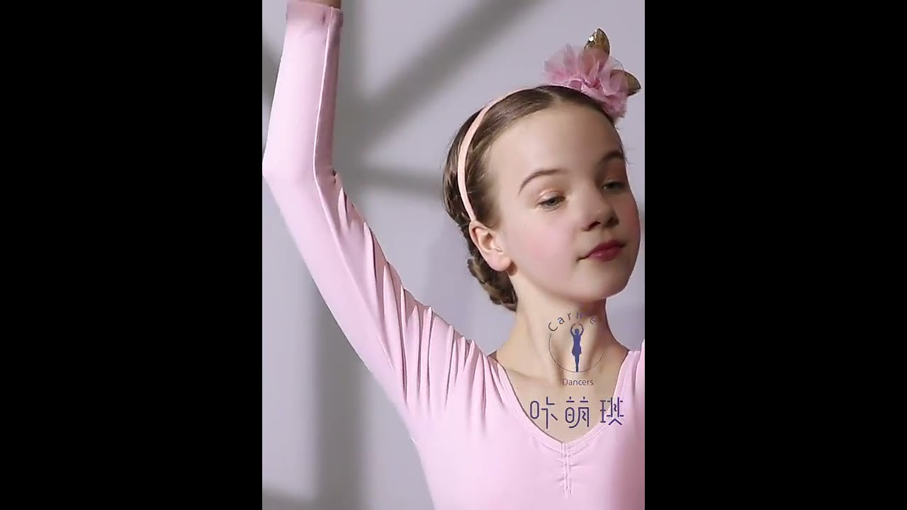 New Long Sleeve Dance Dress for Girls, Cotton Ballet Dancewear with Tulle,Toddler Ballet 2021