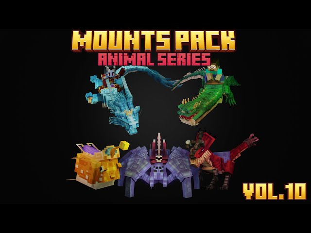 Mounts pack animal series vol.10
