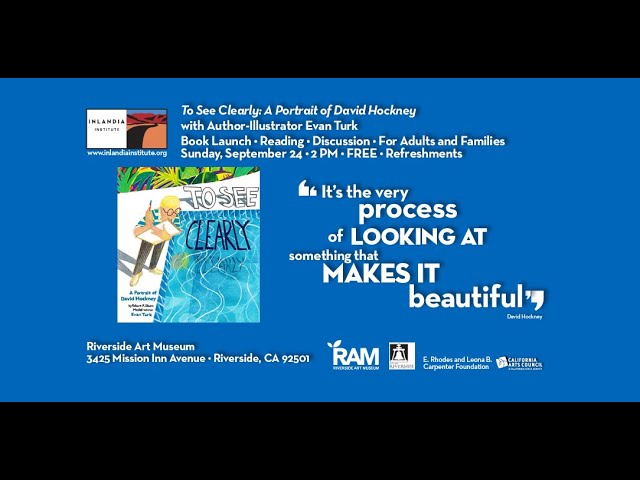 Vídeo relacionado con To See Clearly: A Portrait of David Hockney