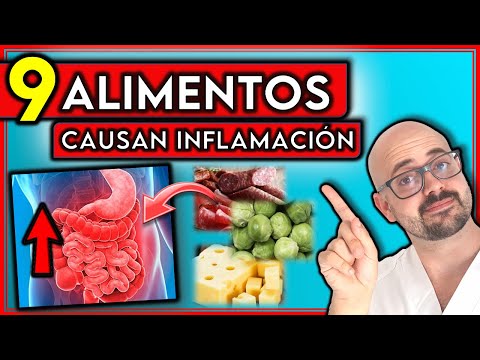 ESTOS son los 9 ALIMENTOS que causan INFLAMACIÓN || ¡EVITA estos Alimentos!