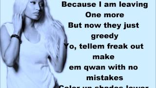 Nicki Minaj-Saxon Lyrics