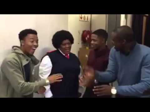 Skeem saam behind the scenes: I'm in love with the Gogo.