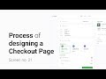 Process Of Designing A Checkout Page Dashboard UI Kit 3 0