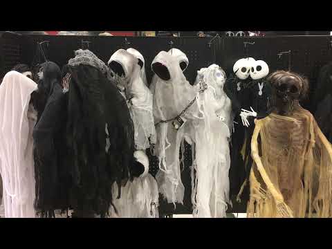 Spirit Halloween 2018 Sunstar Industries Animated Hanging Faceless Ghost