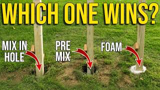3 Ways to Set a Fence Post (I Pulled Them All Back Out)